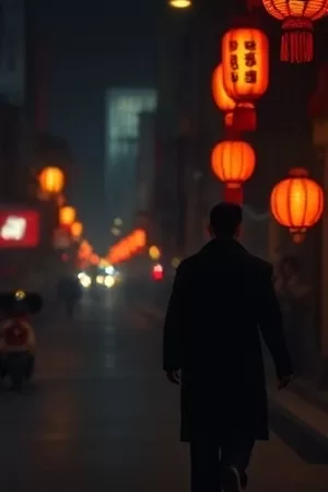 《潮汐备忘录》竖版剧照：观测站窗口外翻涌的灰色海浪